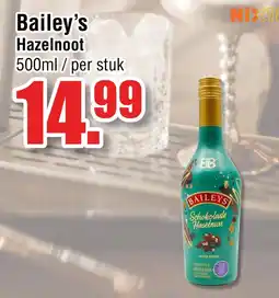 Ter Huurne Holland Markt Bailey's Schokolade Haselnuss aanbieding