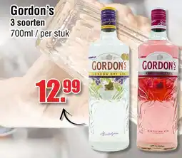 Ter Huurne Holland Markt Gordon's London Dry Gin, Gordon's Premium Pink aanbieding