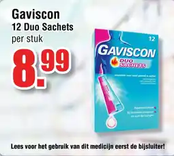 Ter Huurne Holland Markt Gaviscon 12 Duo Sachets aanbieding