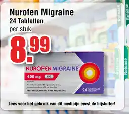 Ter Huurne Holland Markt Nurofen Migraine aanbieding