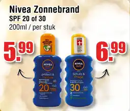 Ter Huurne Holland Markt Nivea Zonnebrand aanbieding
