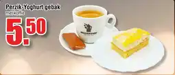 Ter Huurne Holland Markt Perzik-yoghurt gebak aanbieding