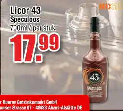 Ter Huurne Holland Markt Licor 43 Speculoos aanbieding