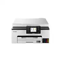Bol.com Canon MegaTank MAXIFY GX1050 - All-in-One Inkttankprinter - Wit aanbieding