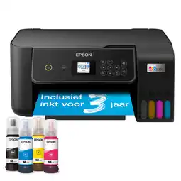 Bol.com Epson EcoTank ET-2870 - All-in-One Inkttank Printer - Zwart aanbieding