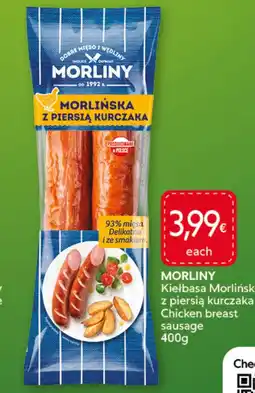 Food Plus Morlina Kiełbasa Morlińska z piersią kurczaka aanbieding