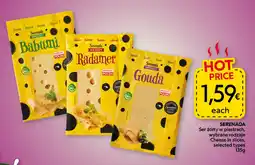 Food Plus Serenada Ser żółty aanbieding