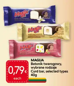 Food Plus Magija Curd bar, selected types aanbieding