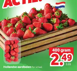 Dekamarkt Hollandse aardbeien aanbieding