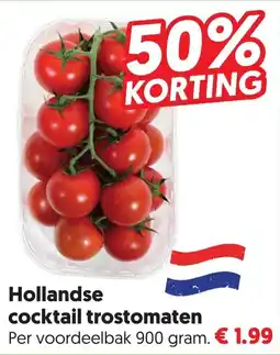 Dekamarkt Hollandse cocktail trostomaten aanbieding