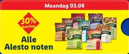 Lidl Alle alesto noten aanbieding