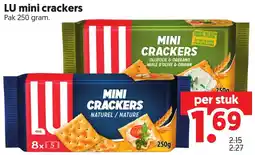 Dekamarkt LU mini crackers aanbieding