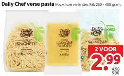 Dekamarkt Daily Chef verse pasta aanbieding