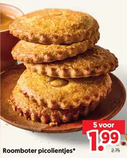 Dekamarkt Roomboter picolientjes* aanbieding