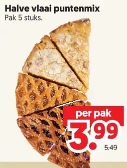 Dekamarkt Halve vlaai puntenmix aanbieding