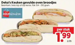 Dekamarkt Deka's Keuken gevulde oven broodjes aanbieding