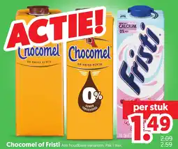 Dekamarkt Chocomel of fristi aanbieding