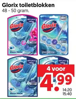 Dekamarkt Glorix toiletblokken aanbieding