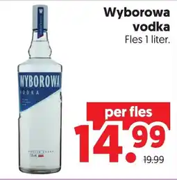 Dekamarkt Wyborowa vodka aanbieding