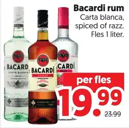 Dekamarkt Bacardi rum aanbieding