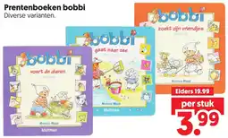 Dekamarkt Prentenboeken bobbi aanbieding