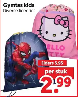 Dekamarkt Gymtas kids aanbieding