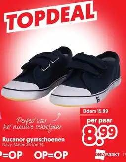 Dekamarkt Rucanor gymschoenen aanbieding