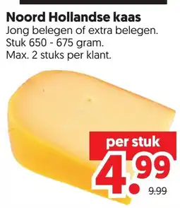 Dekamarkt Noord Hollandse kaas aanbieding