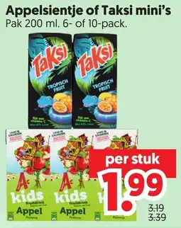 Dekamarkt Appelsientje of taksi mini's aanbieding