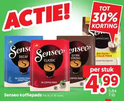 Dekamarkt Senseo koffiepads aanbieding