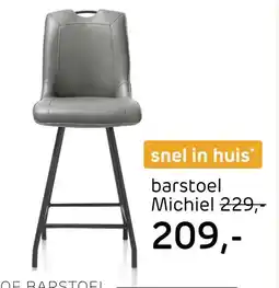 Henders & Hazel Barstoel Michiel aanbieding