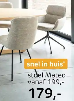 Henders & Hazel Stoel Mateo aanbieding