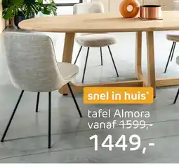 Henders & Hazel Tafel Almora aanbieding
