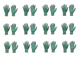 Lidl PARKSIDE 12 Paar nitril handschoenen aanbieding