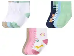 Lidl LUPILU 5 Paar baby sokken aanbieding