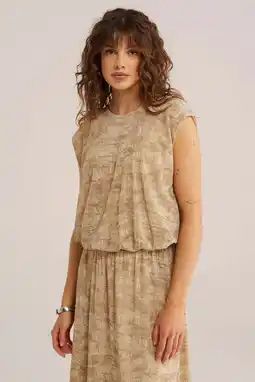 Wehkamp WE Fashion top beige aanbieding