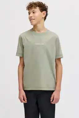 Wehkamp JACK & JONES JUNIOR T-shirt lichtgroen aanbieding