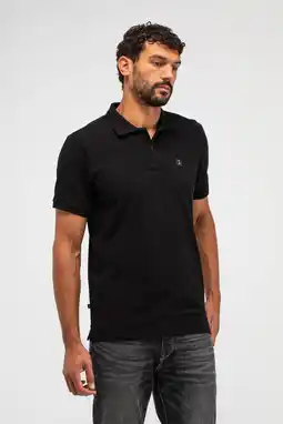 Wehkamp Butcher of Blue polo zwart aanbieding
