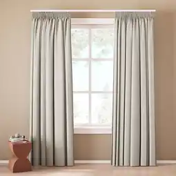 Wehkamp NOUS Living Semi verduisterend gordijn kant en klaar ecru (per stuk) (300 x 290 cm) aanbieding