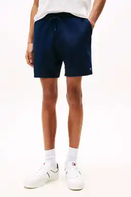 Wehkamp Tommy Jeans regular sweatshort aanbieding
