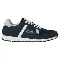 Wehkamp JACK & JONES Jfwharrow sneakers donkerblauw/wit aanbieding