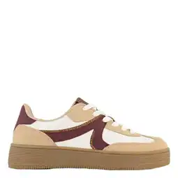 Wehkamp Graceland leren sneakers beige aanbieding