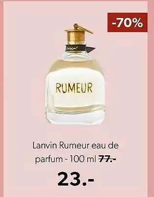 Wehkamp Lanvin Rumeur Eau De Parfum - 100 Ml aanbieding