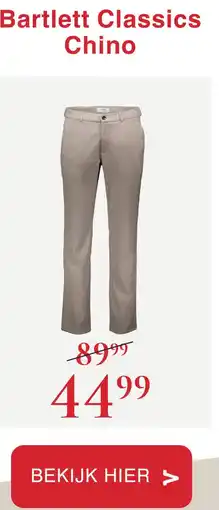 Van Dal Mannenmode Bartlett Classics Chino aanbieding