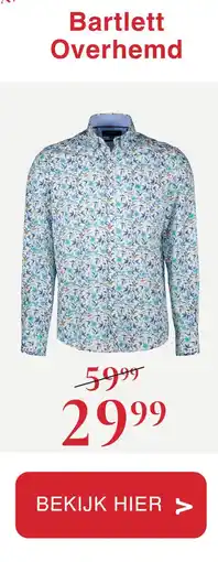 Van Dal Mannenmode Bartlett Overhemd aanbieding