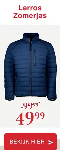 Van Dal Mannenmode Lerros Jas aanbieding