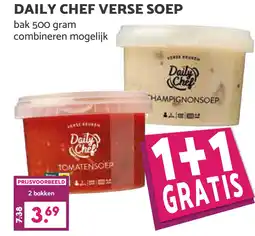 Coop Daily chef verse soep aanbieding