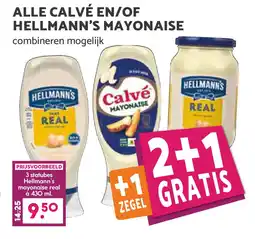 Coop Alle calvé en/of hellmann's mayonaise aanbieding