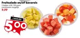 Coop Fruitsalade en/of bavarois aanbieding
