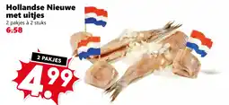 Coop Hollandse Nieuwe met uitjes aanbieding